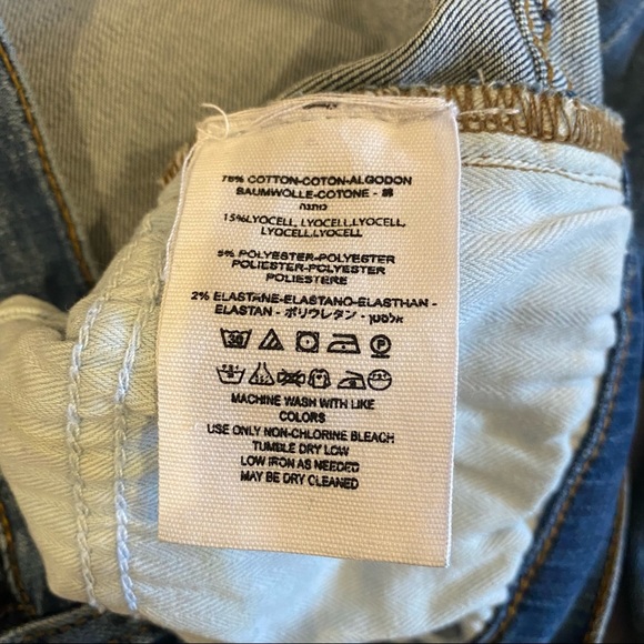 Free People Raw Hem Button Fly Jeans - Picture 8 of 8